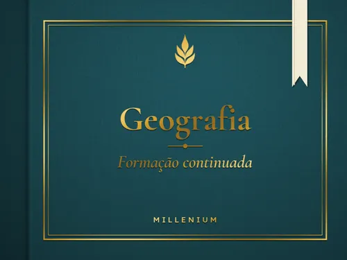 GEOGRAFIA - FORMAÇÃO CONTINUADA